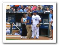 Jana Howser 1st Pitch Royals-Rays Game 07-17-09 040
