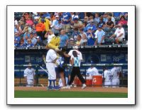 Jana Howser 1st Pitch Royals-Rays Game 07-17-09 046