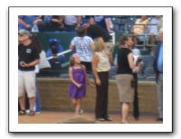 Jana and Jill First Pitch - Royals vs Angels 06-01-10 017