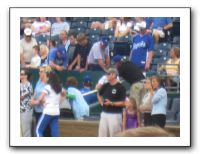 Jana and Jill First Pitch - Royals vs Angels 06-01-10 023