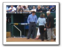 Jana and Jill First Pitch - Royals vs Angels 06-01-10 032