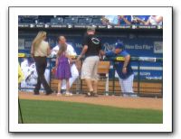 Jana and Jill First Pitch - Royals vs Angels 06-01-10 033