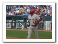 Jana and Jill First Pitch - Royals vs Angels 06-01-10 052