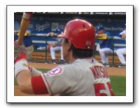 Jana and Jill First Pitch - Royals vs Angels 06-01-10 054