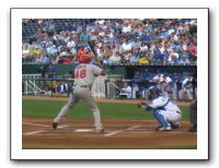 Jana and Jill First Pitch - Royals vs Angels 06-01-10 058
